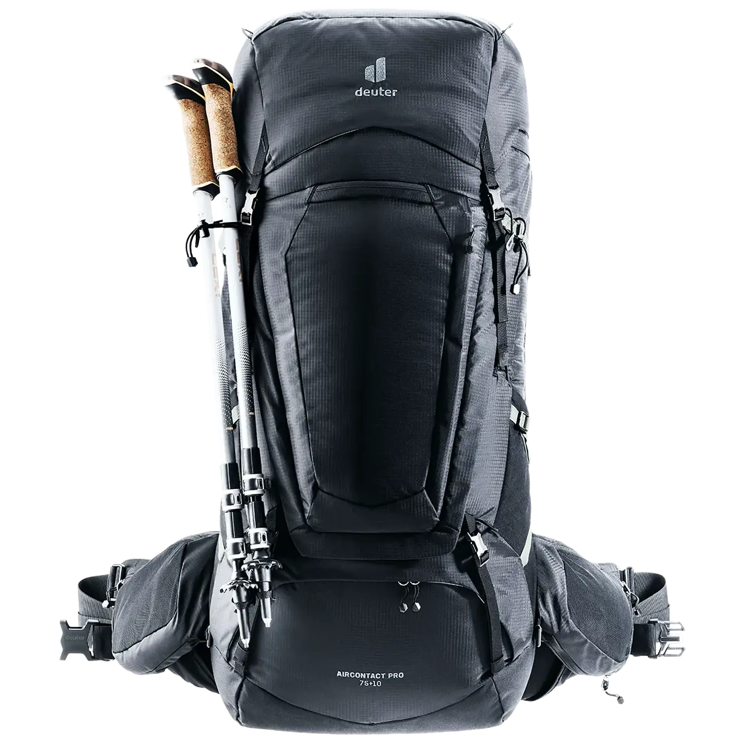Mochila Trekking Aircontact Pro 75 + 10 Deuter 8