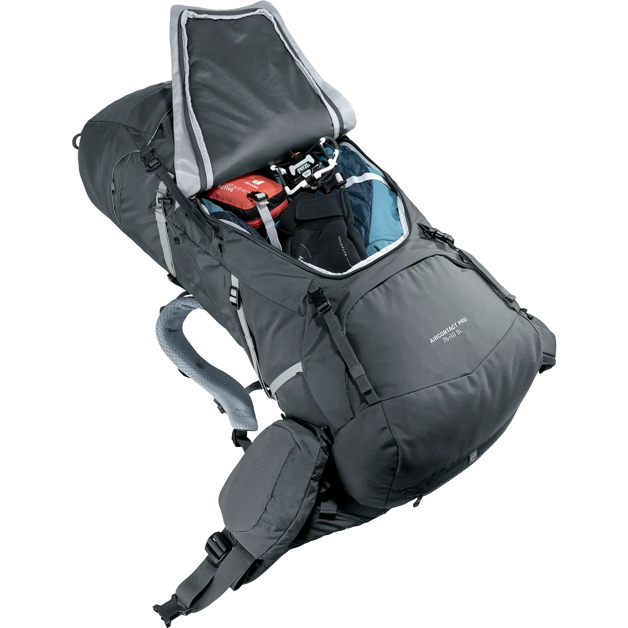 Mochila Trekking Aircontact Pro 75 + 10 SL Deuter 7
