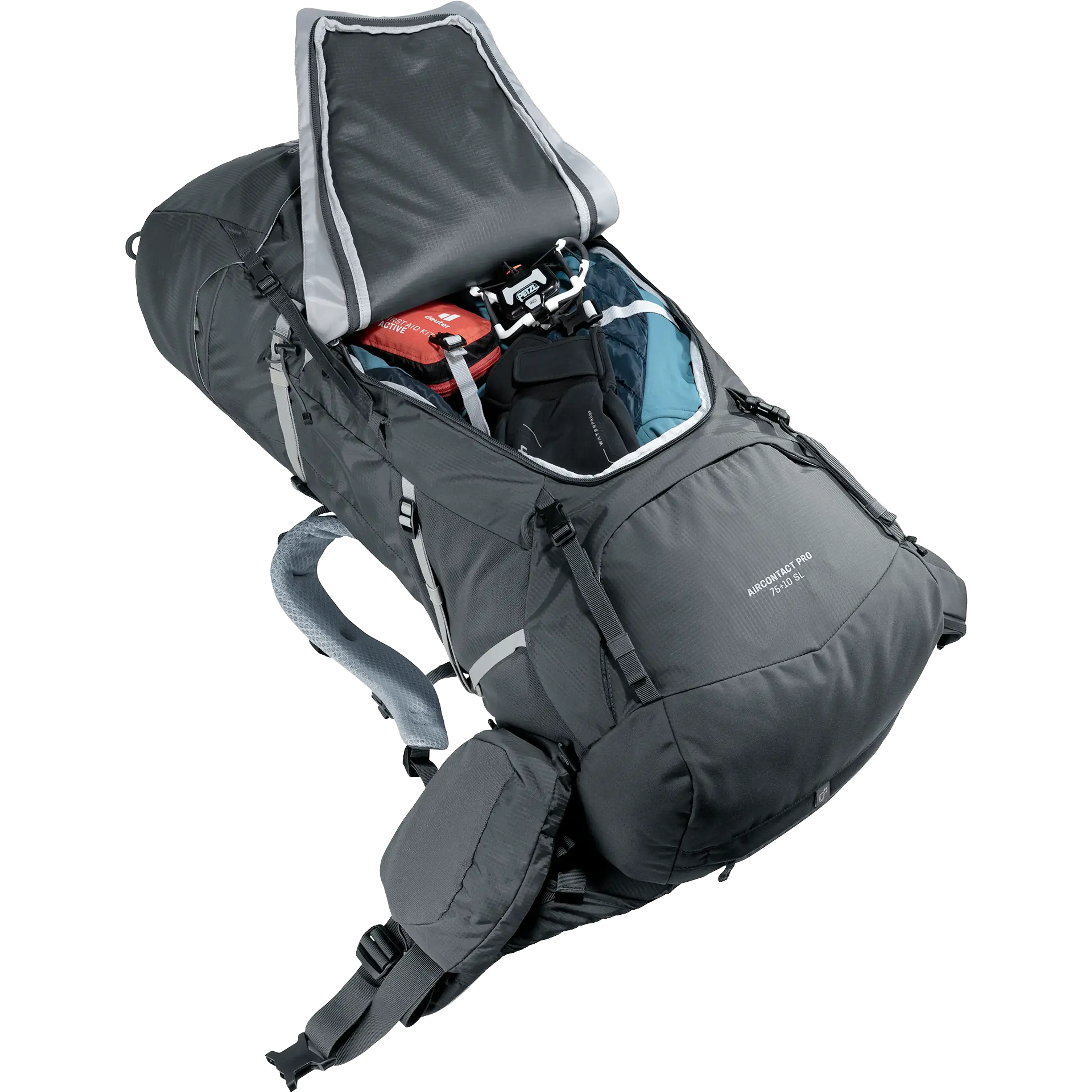 Mochila Trekking Aircontact Pro 75 + 10 SL Deuter 7