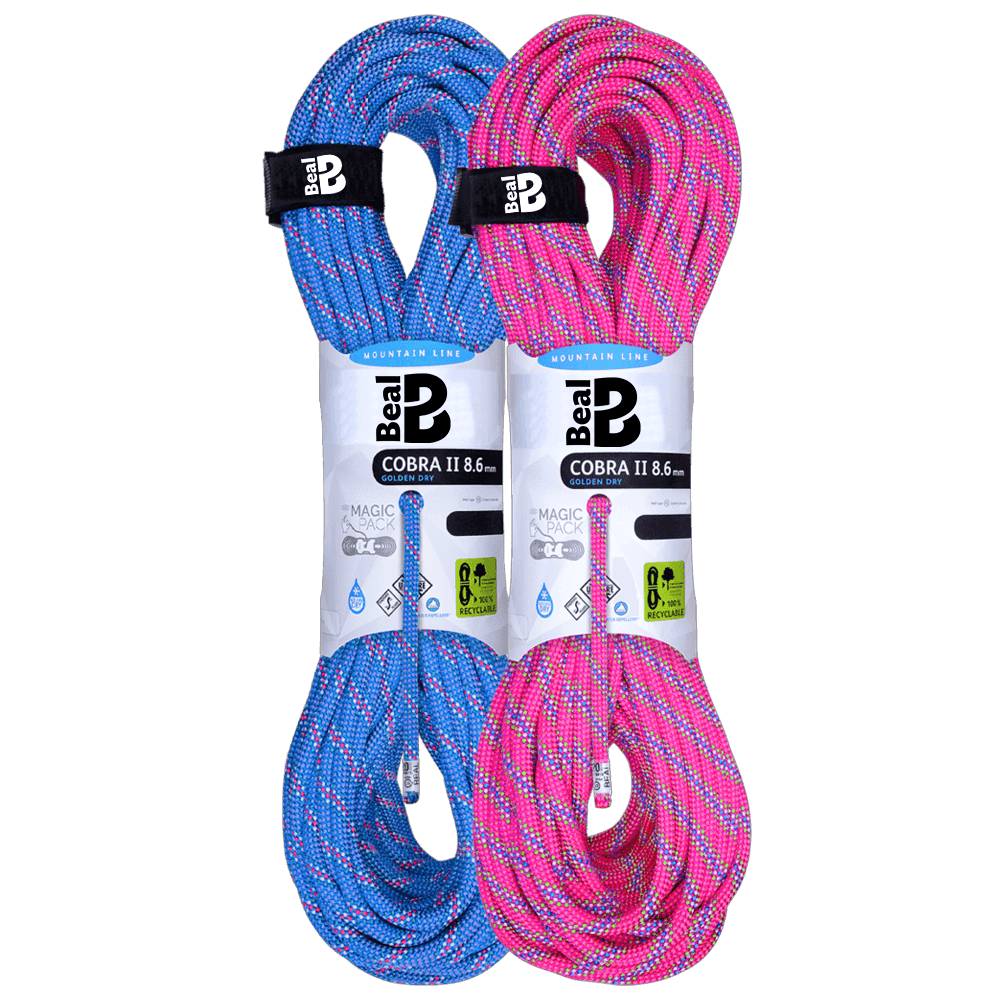 Cobra II 8.6mm (x2) 60m Fuchsia/Blue