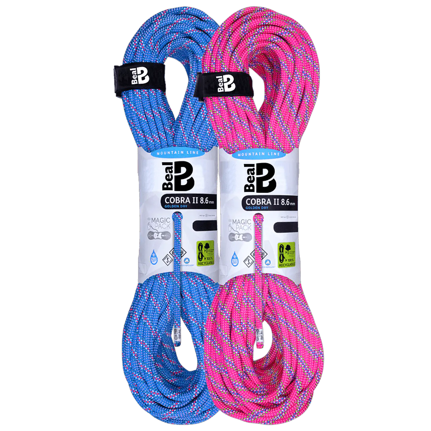 Cuerda Dinamica Cobra II 8,6mm (2) x 60mts Beal 1