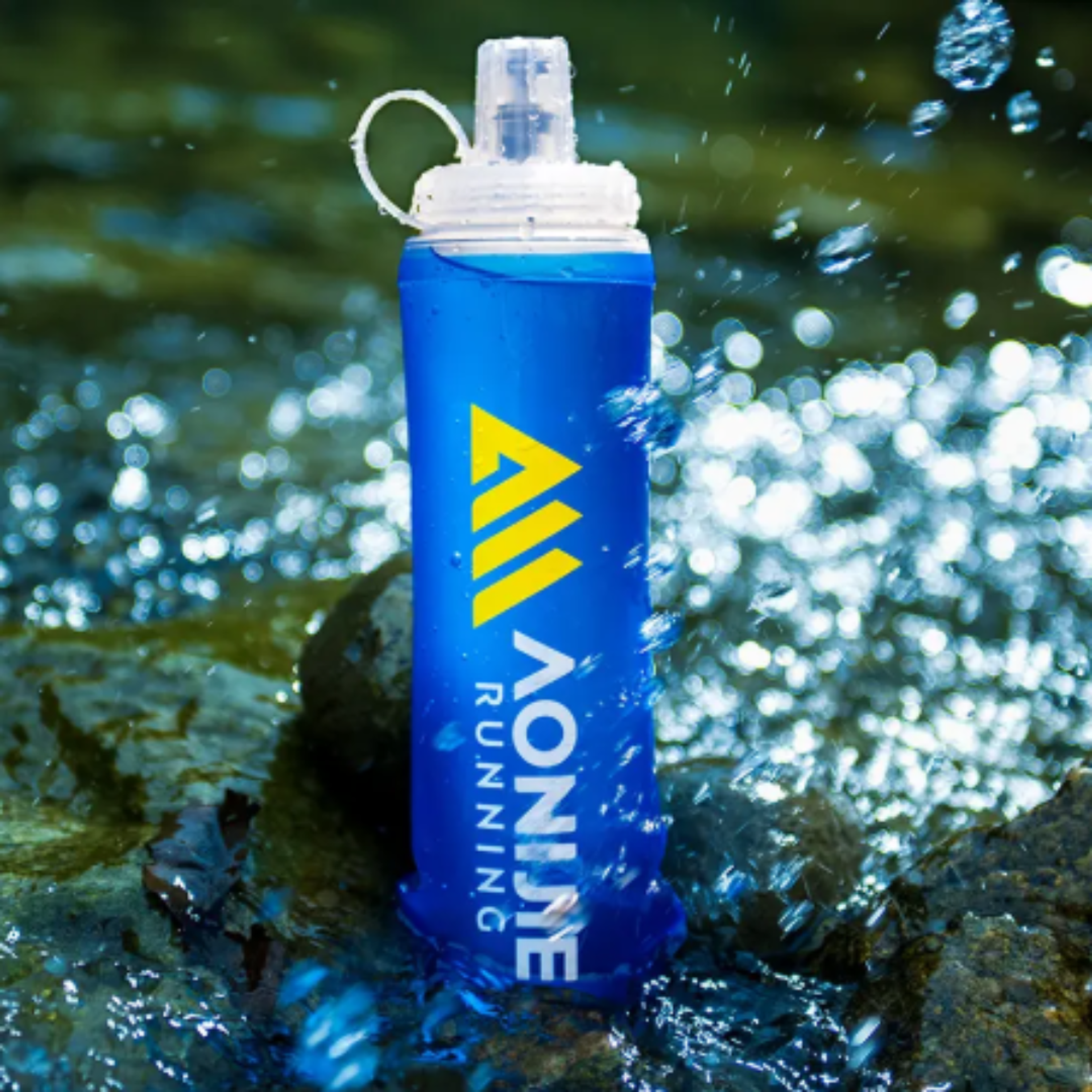 Botella de Trail Running Softflask 250ml Aonijie 4