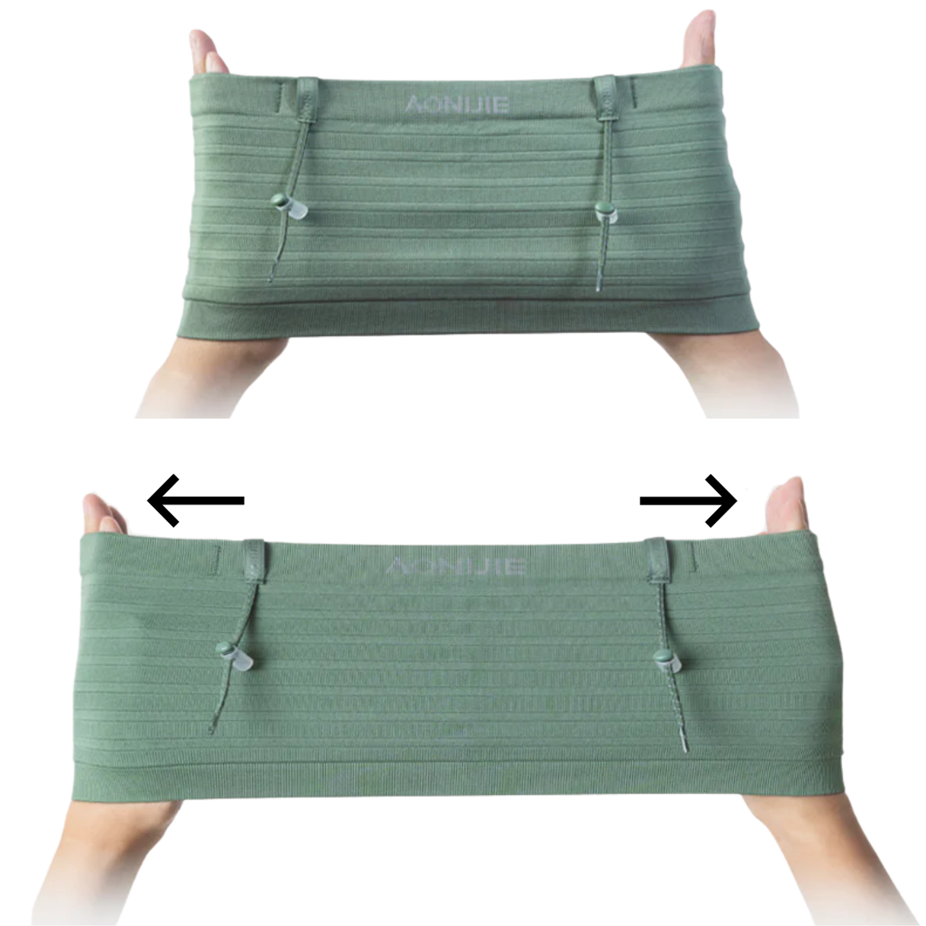 Cinturón Trail Running Free Belt Pro Black Aonijie 2