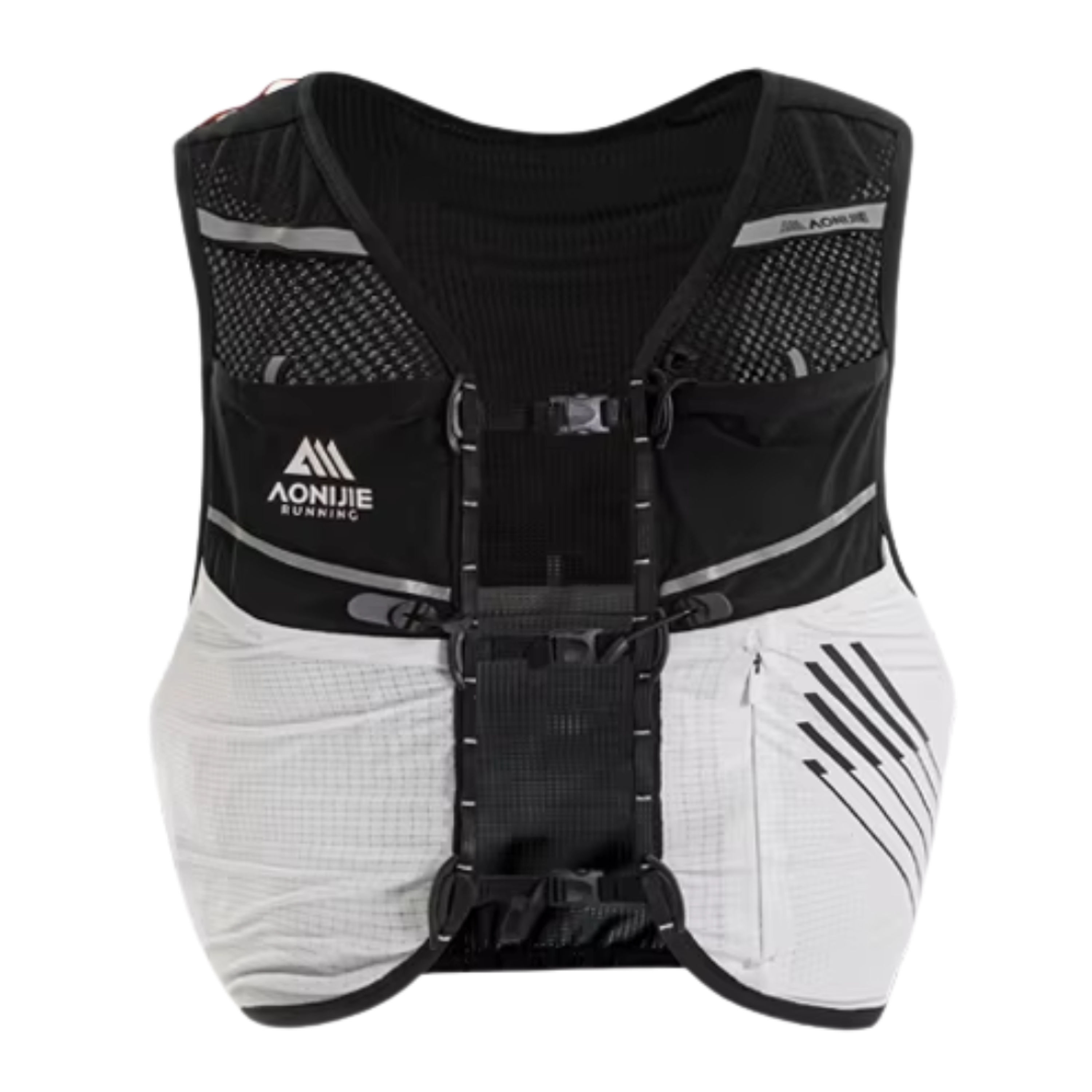 Mochila de Hidratacion Champion 5L Running Blanco Aonijie 1