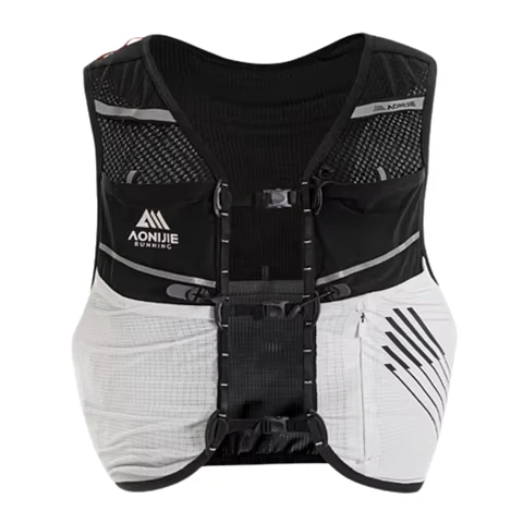 Mochila de Hidratacion Champion 5L Running Blanco Aonijie