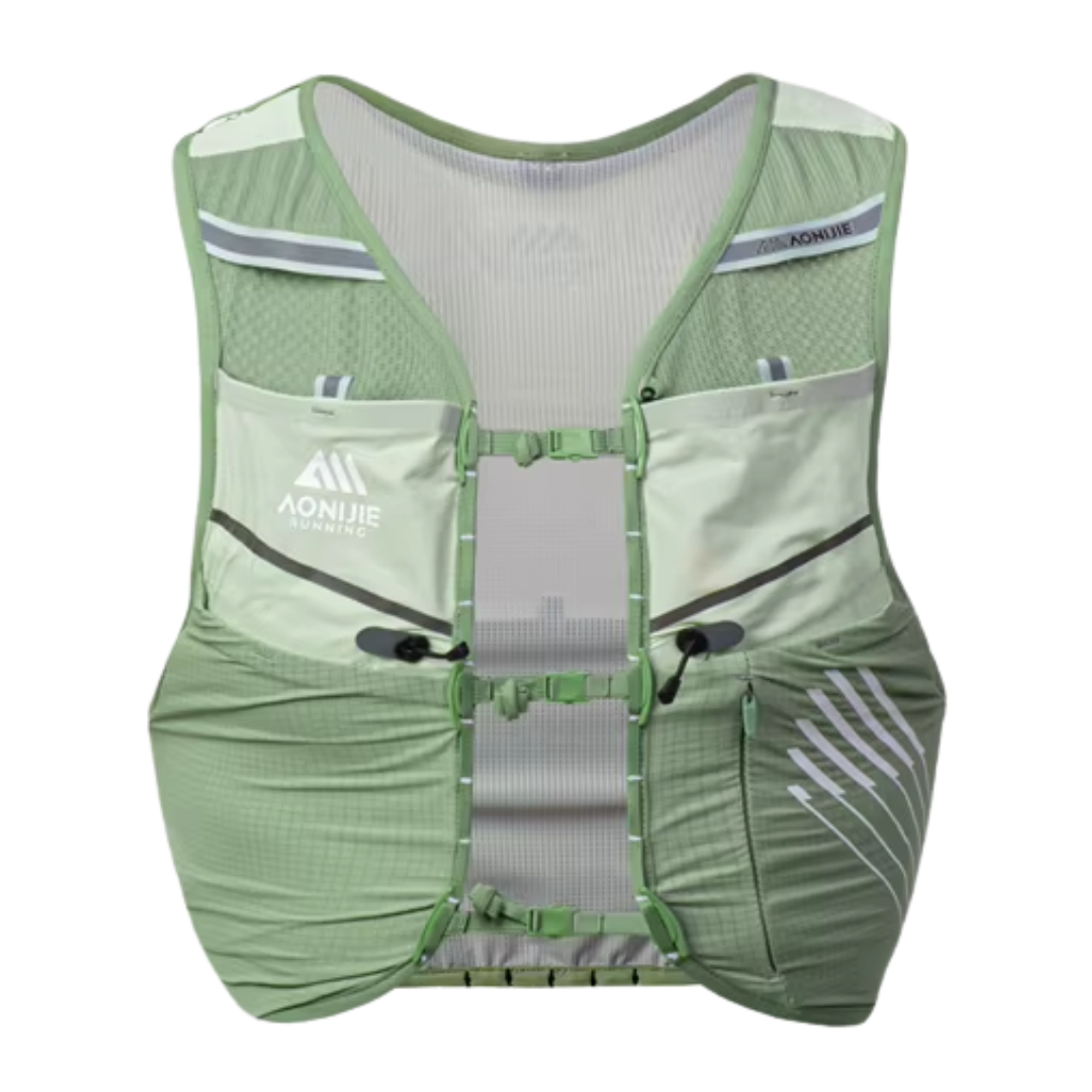 Mochila de Hidratacion Champion 5L Running Verde Aonijie 1