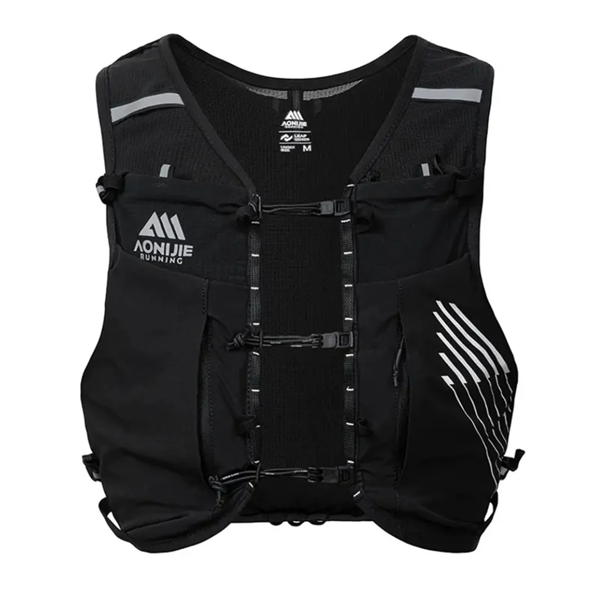 Mochila de Hidratacion Champion 10L Running Negro Aonijie  1