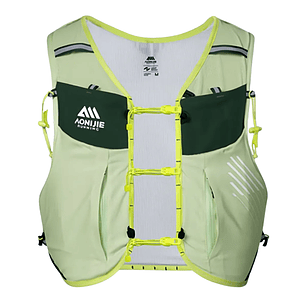 Mochila de Hidratacion Champion 10L Running Verde Aonijie