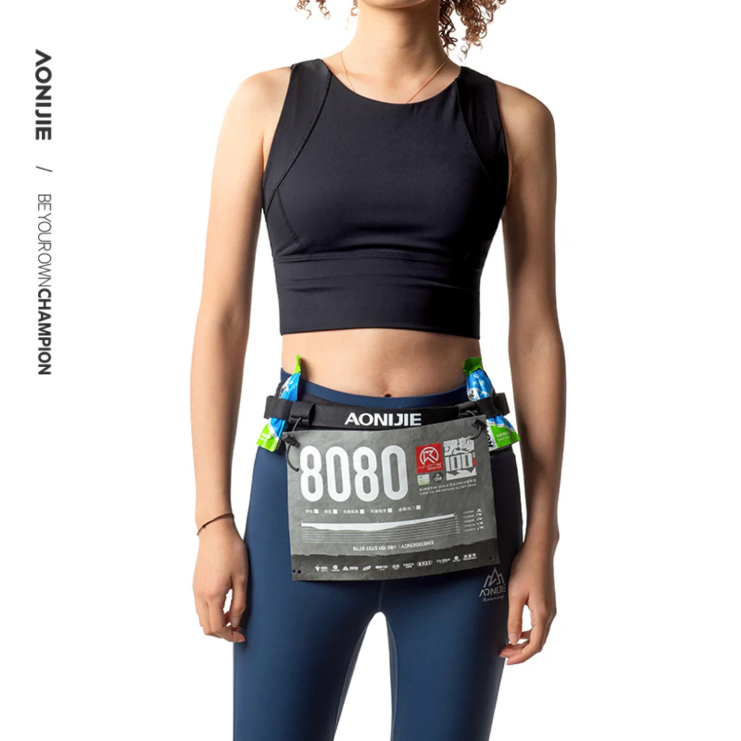 Cinturon Running Porta número Aonijie 2