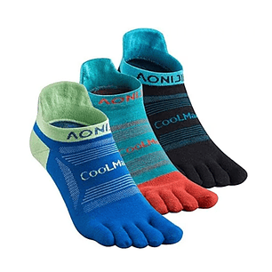 Calcetines Running Ultra Toe Low Aonijie Pack 3