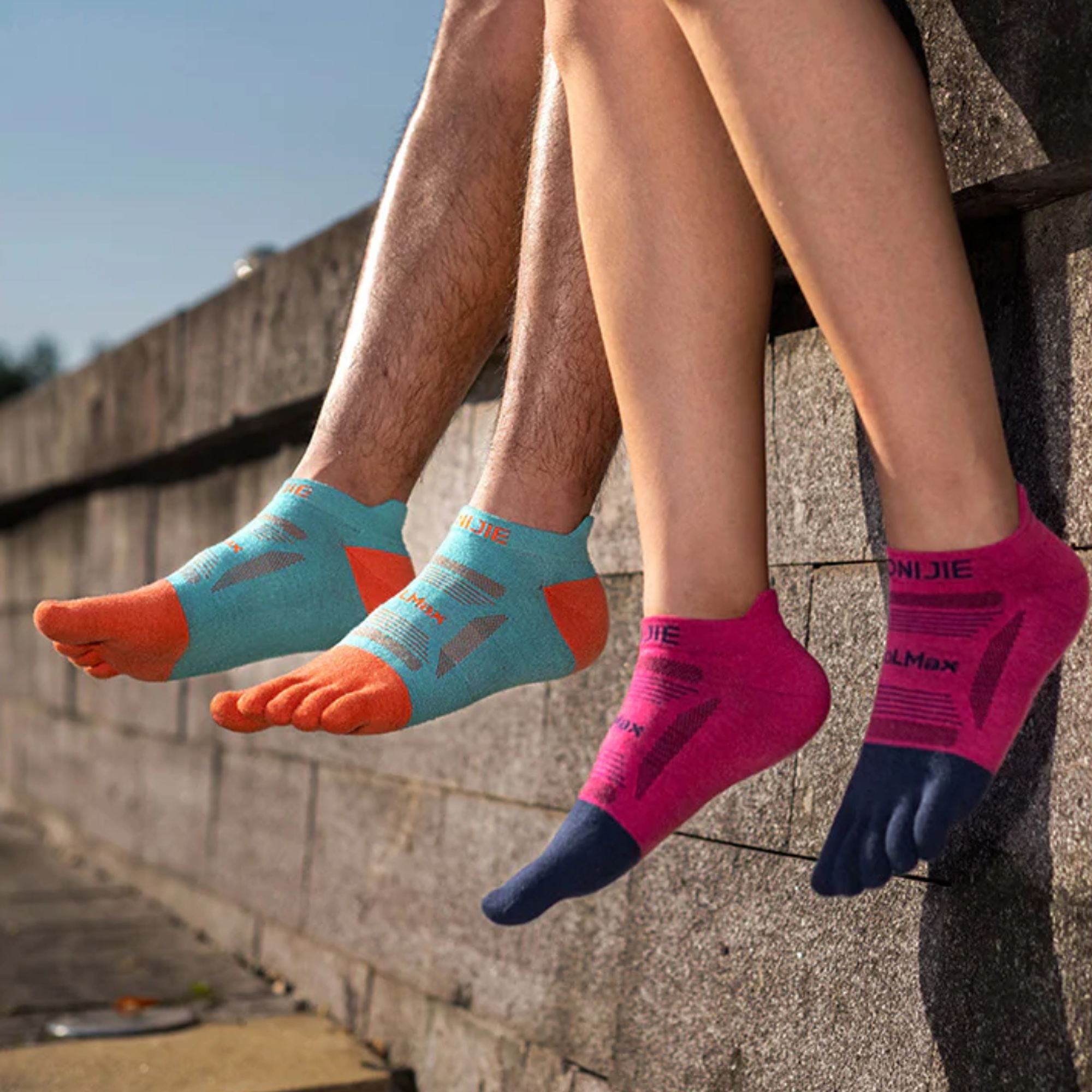 Calcetines Running Ultra Toe Low Aonijie Pack 3 3