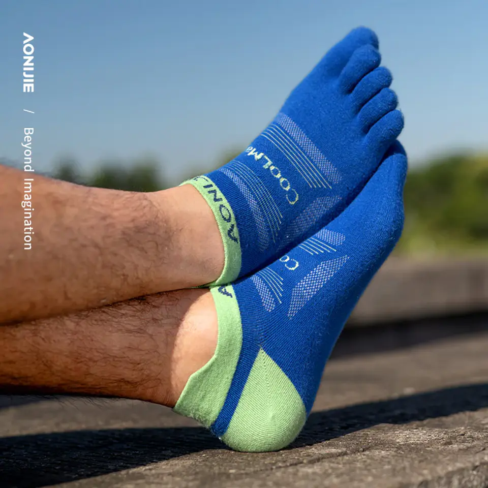 Calcetines Running Ultra Toe Low Aonijie Pack 3 4