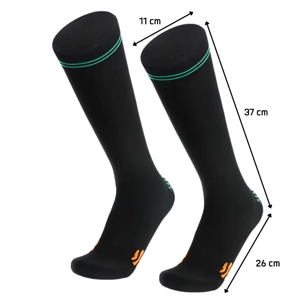 Calcetines de Compresión Full Socks Black 2