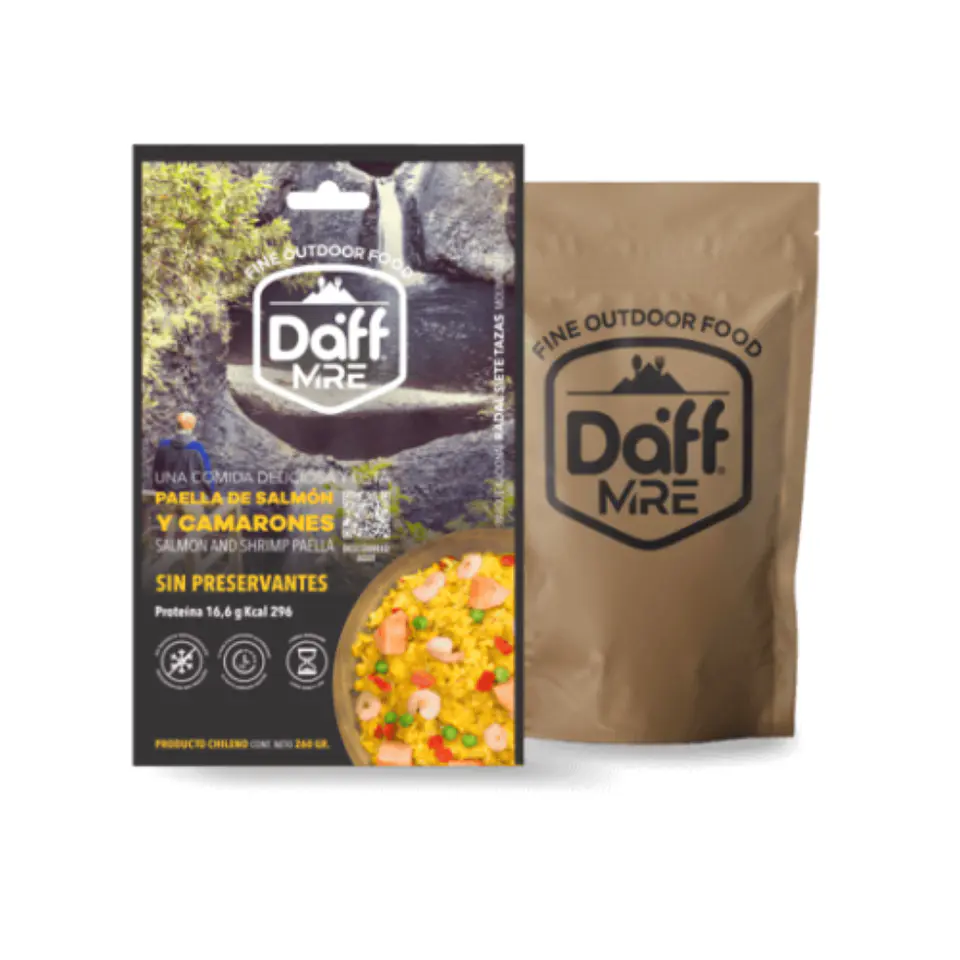 Comida Daff Paella de Salmon con Camarones 260 gr 1