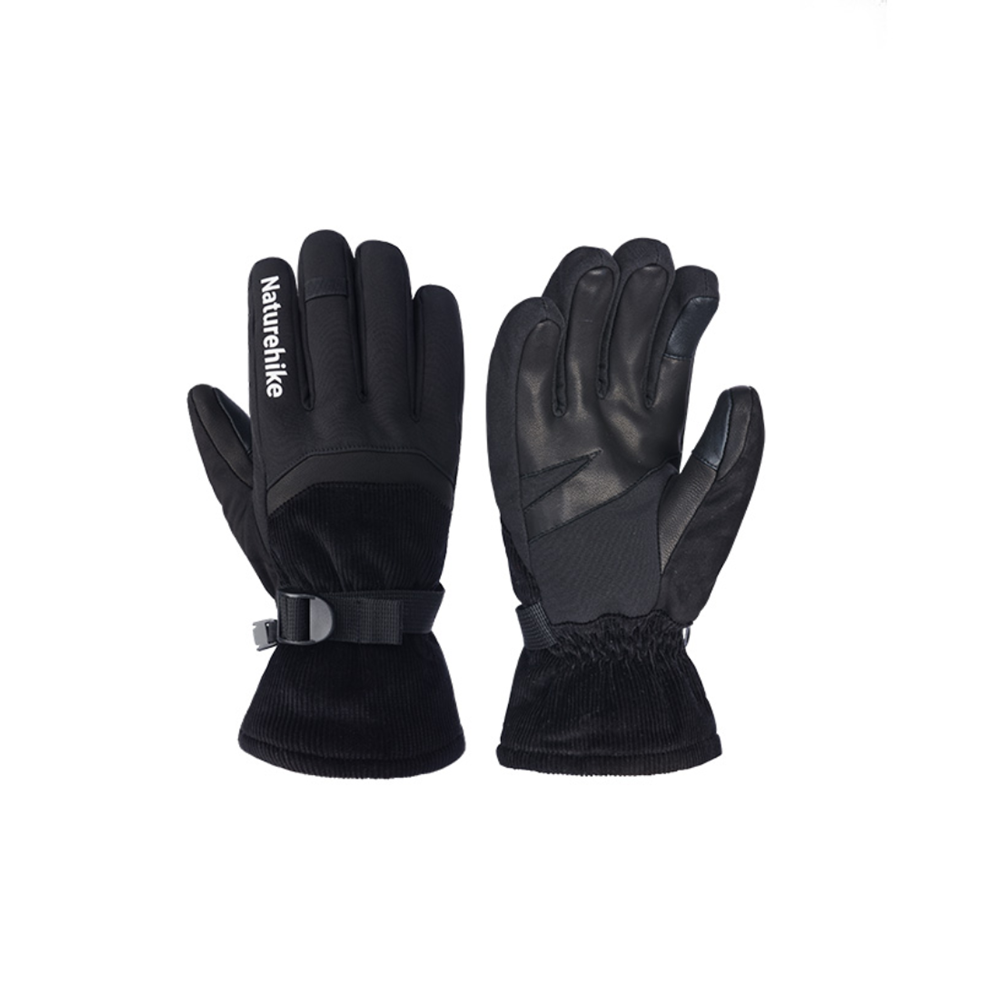 Guantes de Esquí Térmico Touch Black Naturehike 1