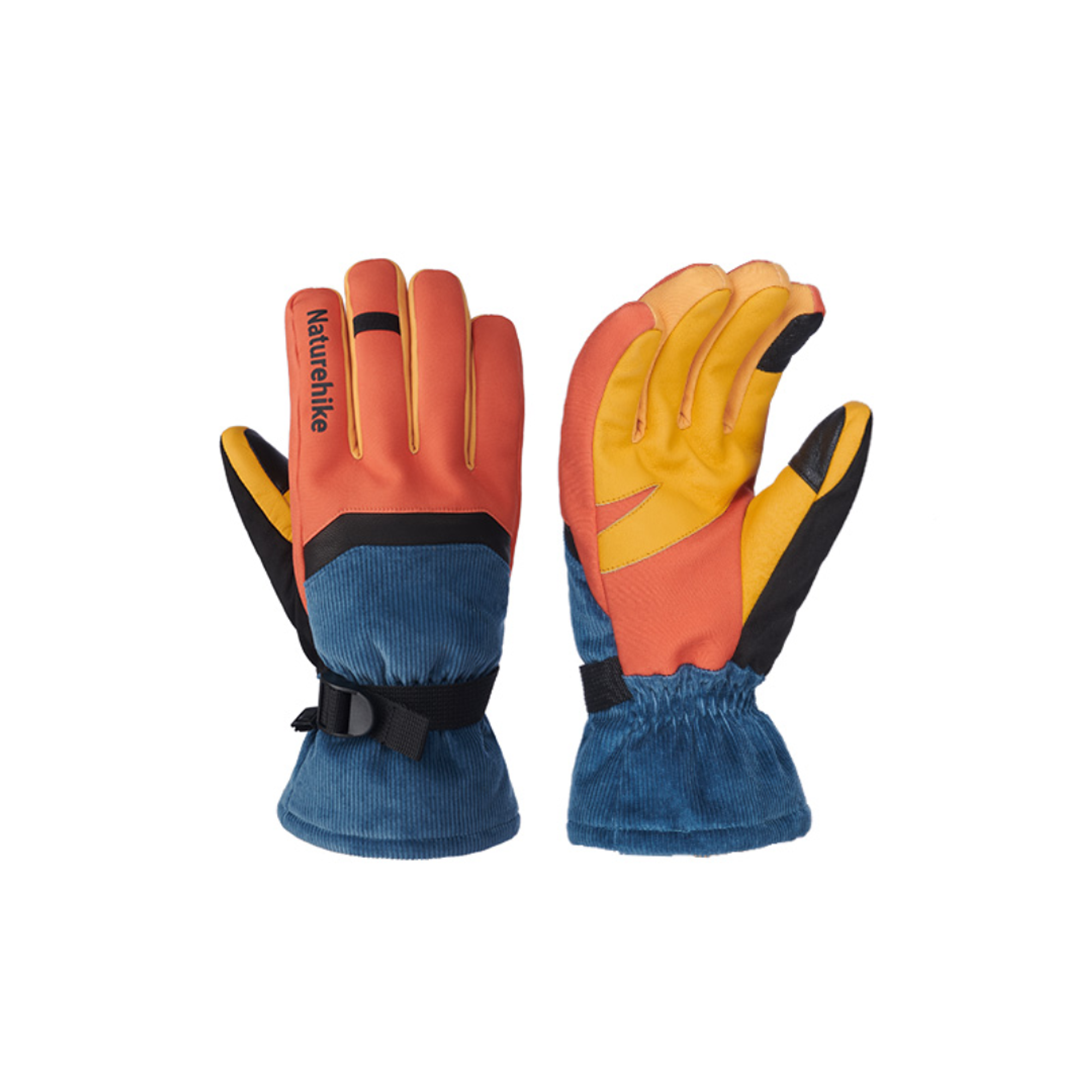 Guantes de Esquí Térmico Touch Orange Naturehike 1