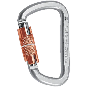 Mosquetón Acero Tipo D-3T Rock Empire