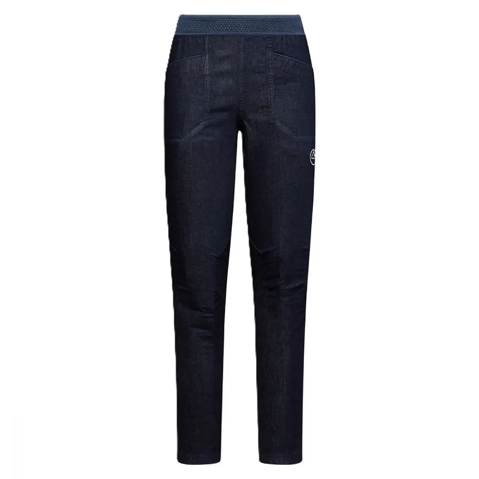 Pantalón Escalada Jeans Cave Mujer 1