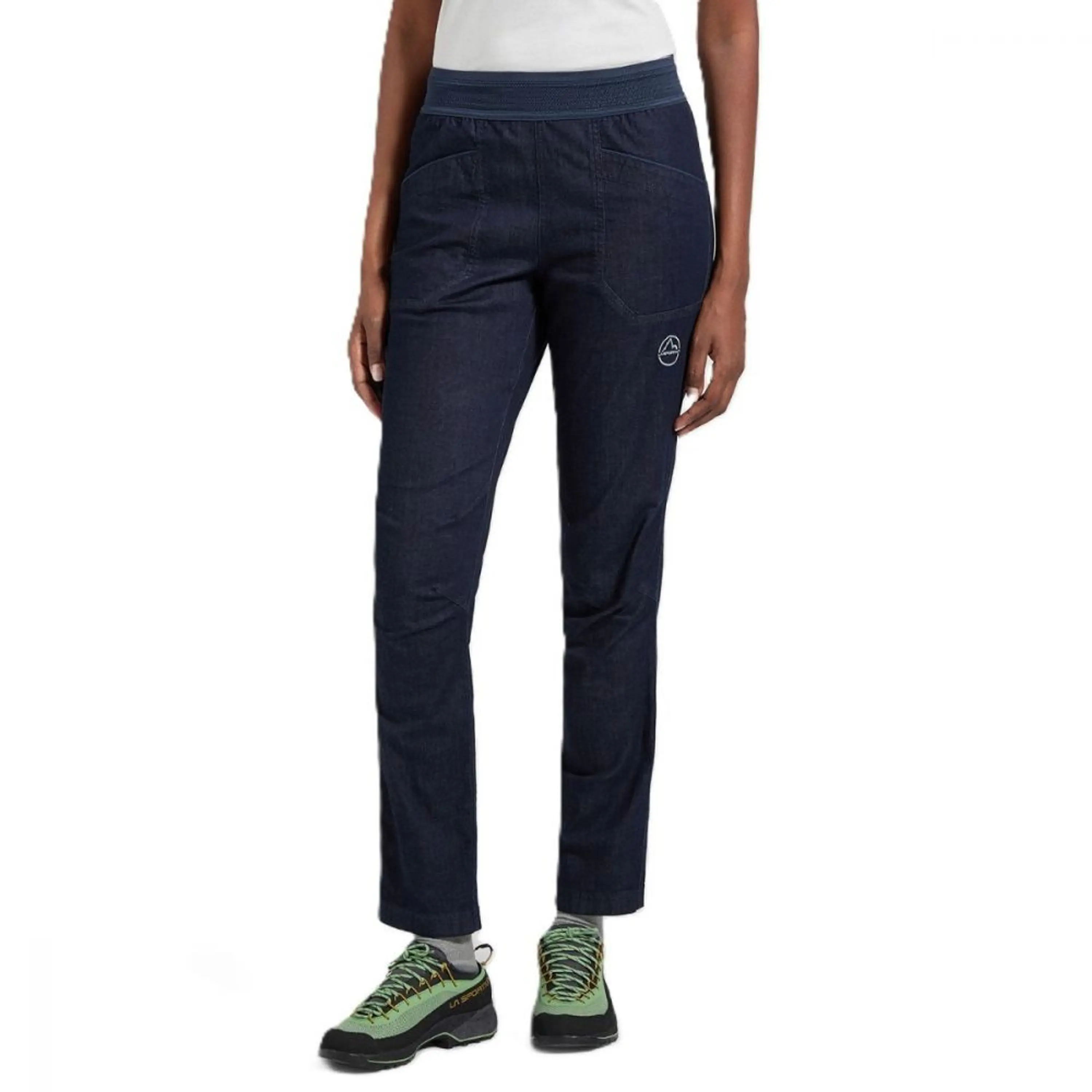 Pantalón Escalada Jeans Cave Mujer 3