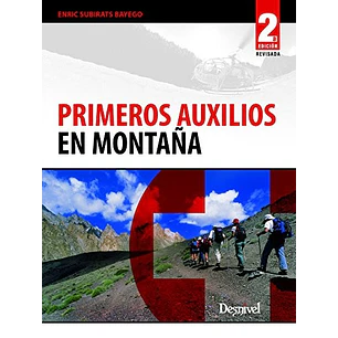 Libro Primeros auxilios en montaña - Desnivel