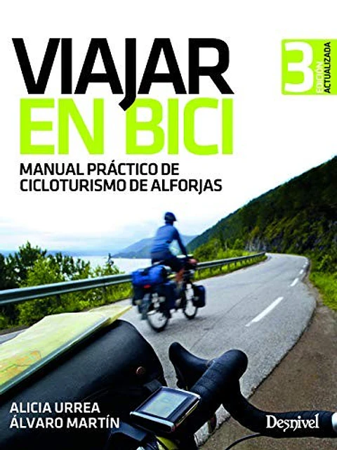 Libro Viajar en bici - Desnivel