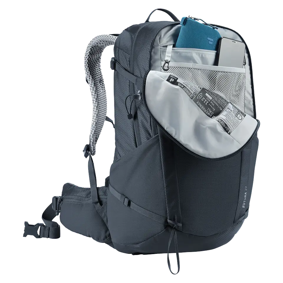 Mochila Trekking Futura 27 Black Deuter 4