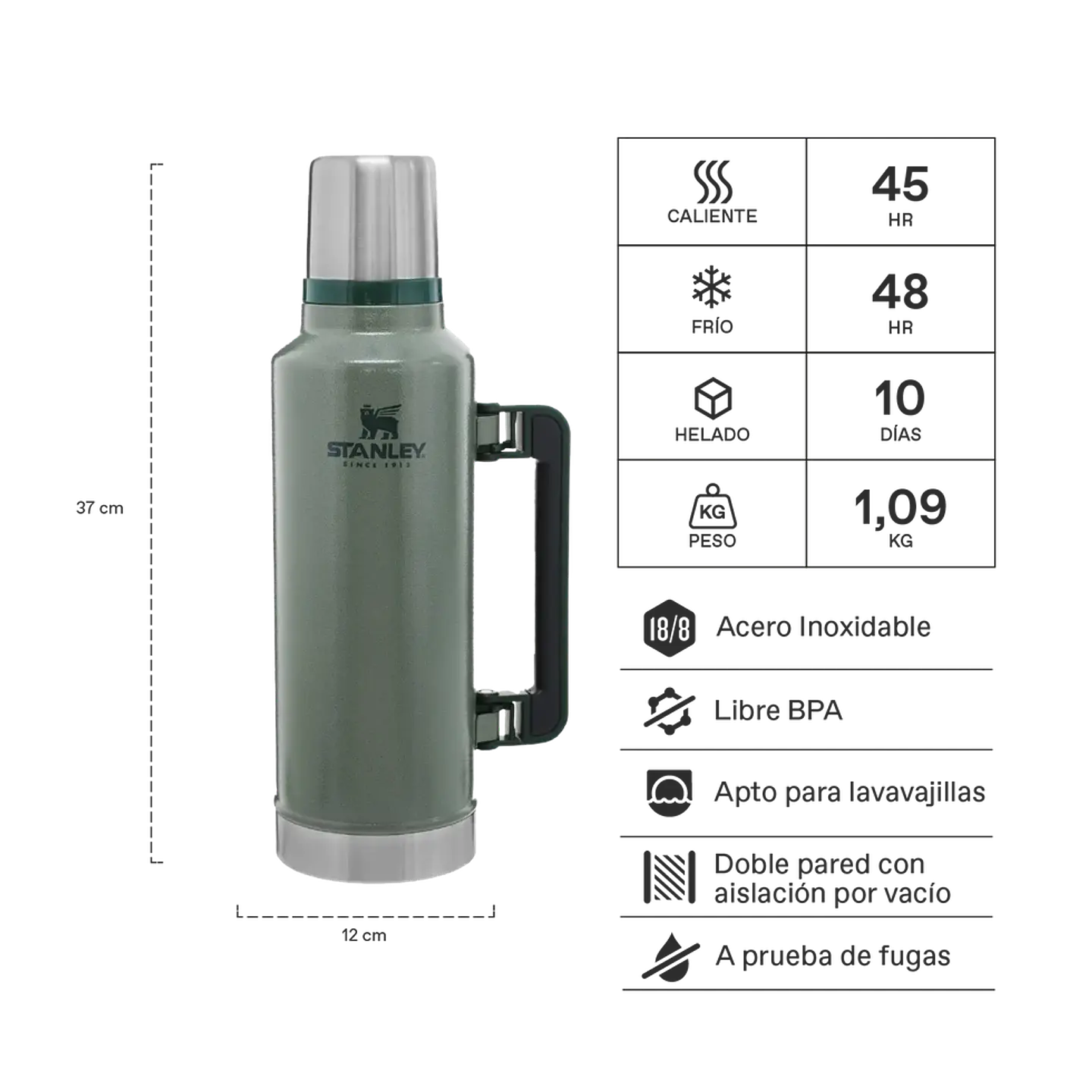 Termo Classic 1.9 Lt. Stanley 4