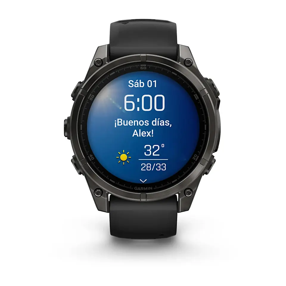 fēnix® 8 – 47mm Amoled Sapphire Carbon Gray 2
