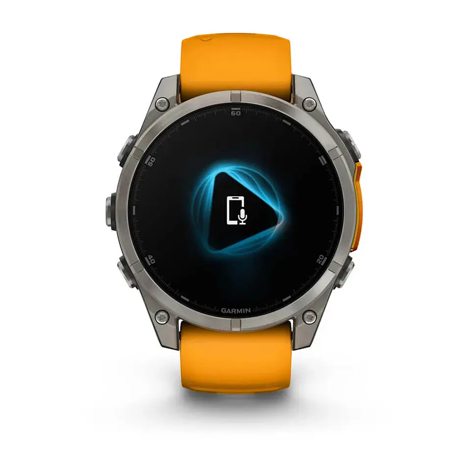 fēnix® 8 – 47mm Amoled Sapphire Spark Orange 3