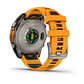 fēnix® 8 – 47mm Amoled Sapphire Spark Orange - Miniatura 6