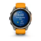 fēnix® 8 – 47mm Amoled Sapphire Spark Orange - Miniatura 7
