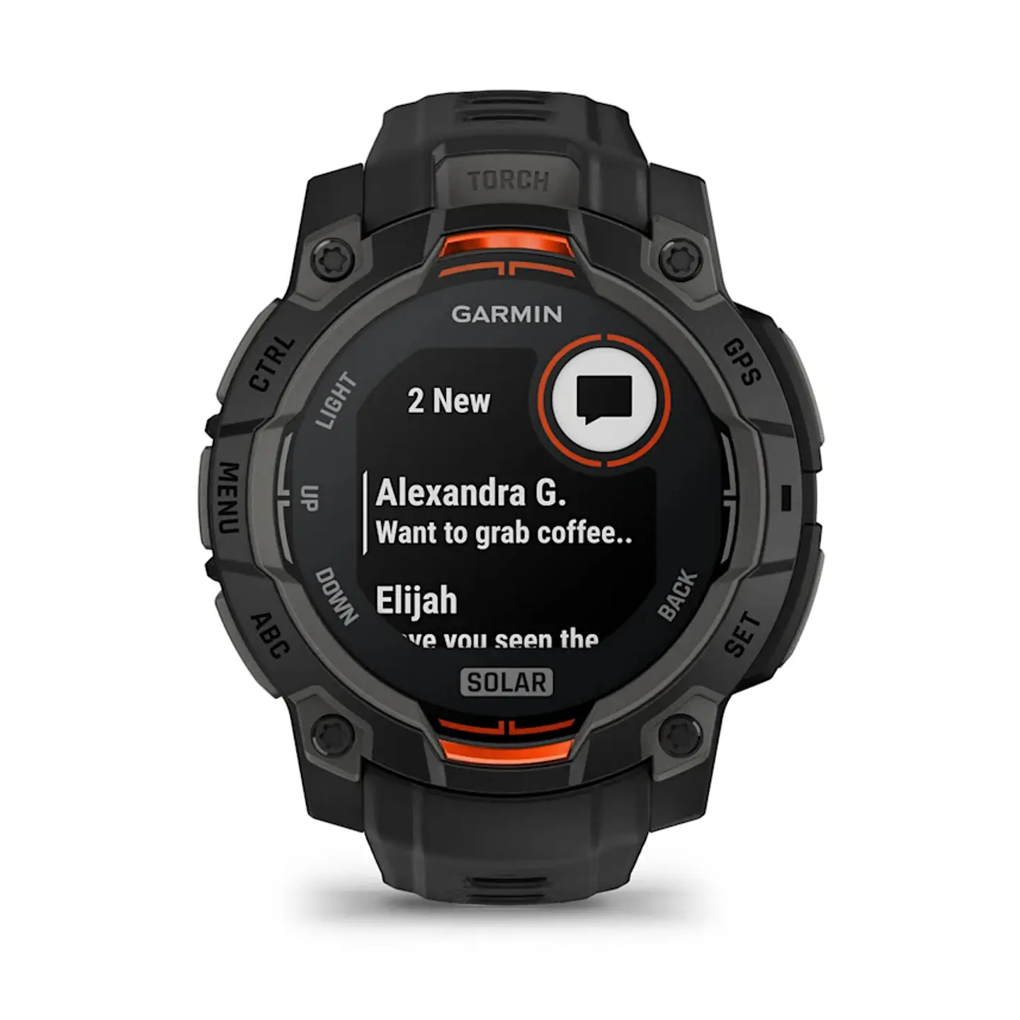 Garmin Instinct 3 45mm Solar -Negro 4