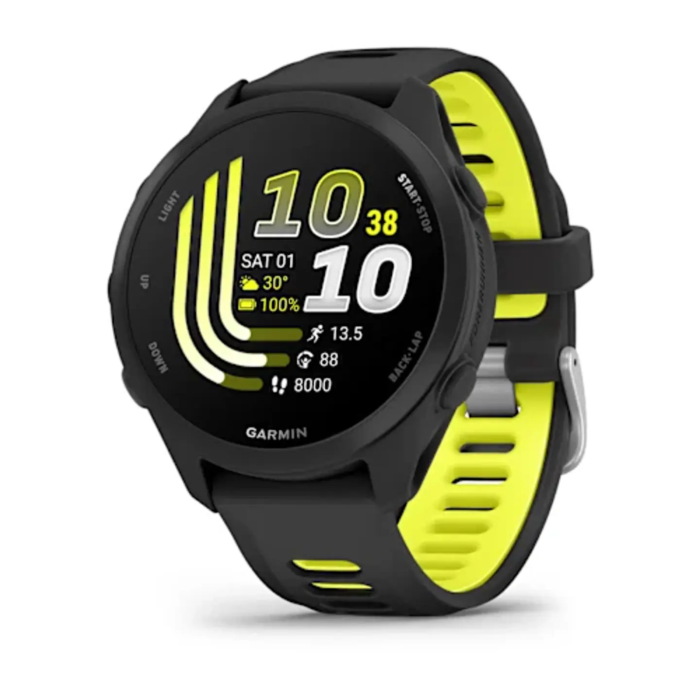 Forerunner 170 Music Black/Amp Yellow 1