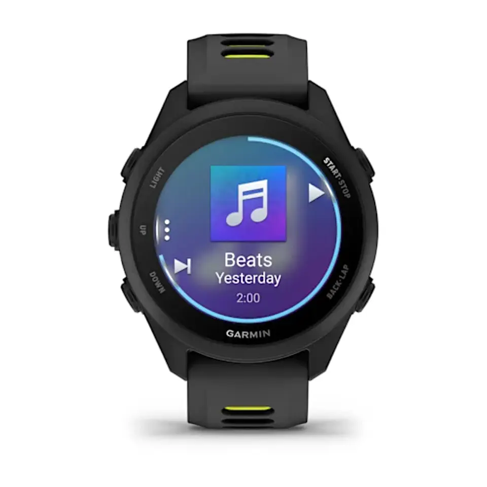 Forerunner 170 Music Black/Amp Yellow 5