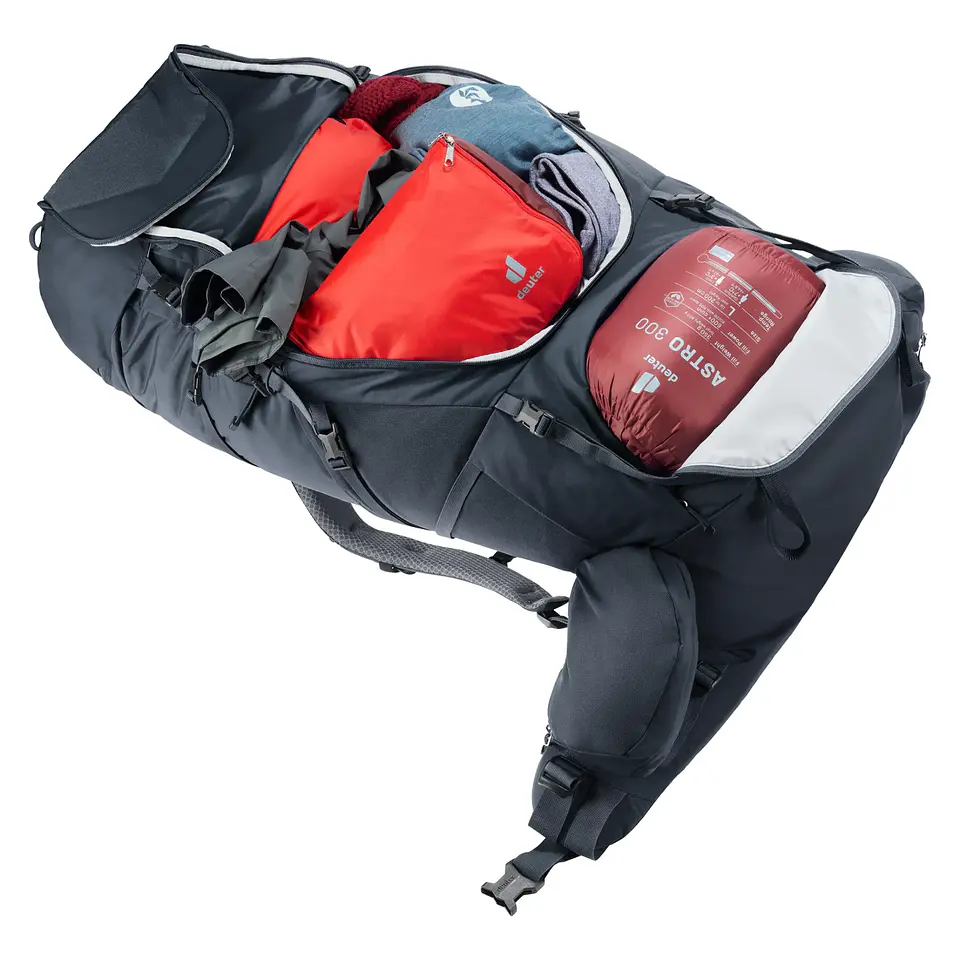 Mochila Trekking Aircontact Core 70 + 10 Deuter 17