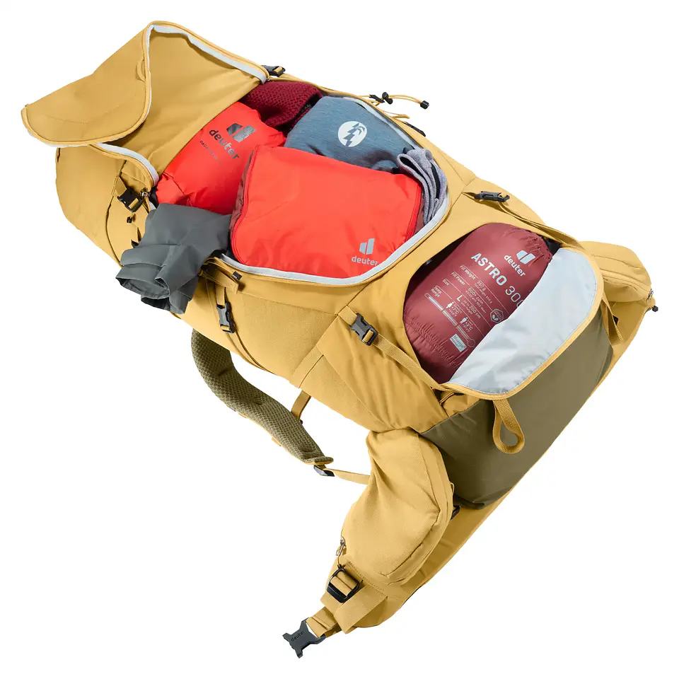 Mochila Trekking Aircontact Core 60+10 Deuter 11