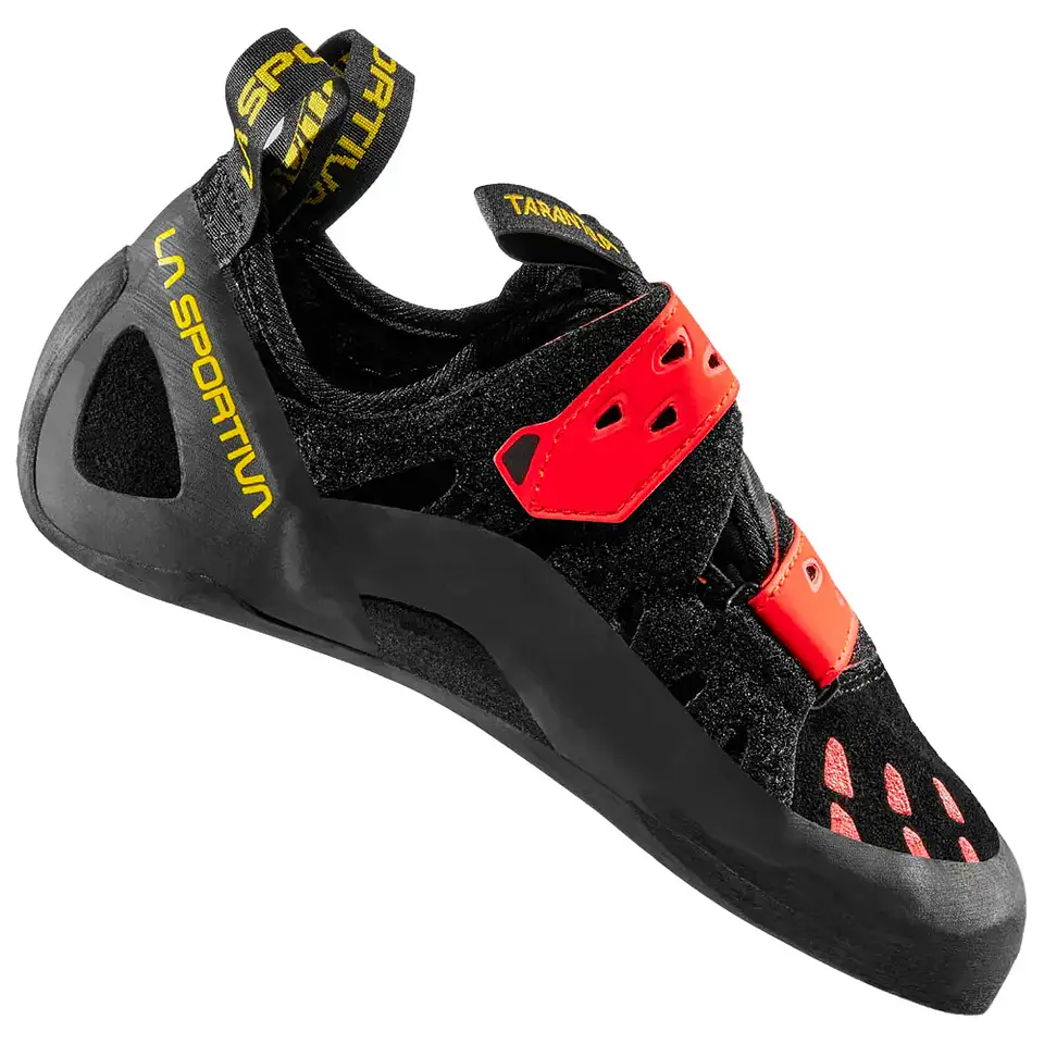 Zapatilla Escalada Tarantula La Sportiva Black/Popy 1