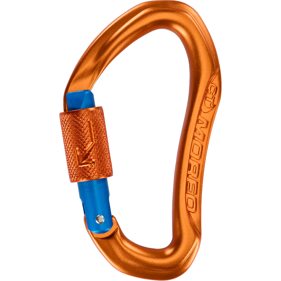 Mosquetón Simple Curvo Morfo B Climbing Technology 1
