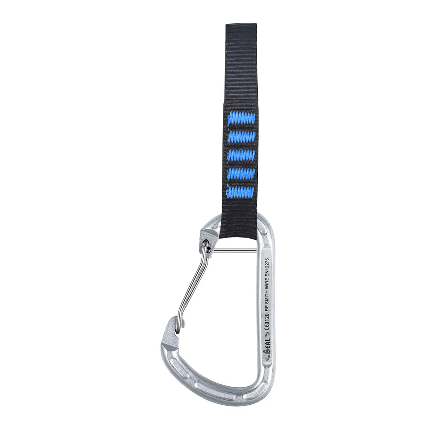Mosquetón Acero Be Smith Captive con Cinta 15 cm Pack 5 Beal 1
