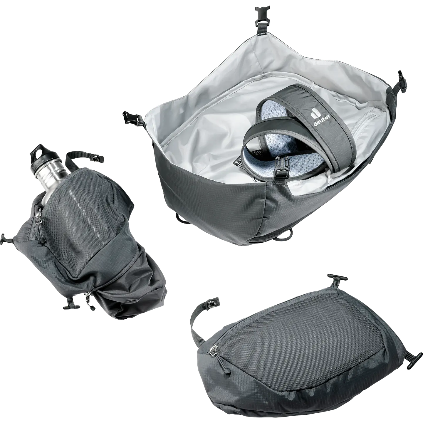 Mochila Trekking Aircontact Pro 65+10 SL Graphite Deuter 2