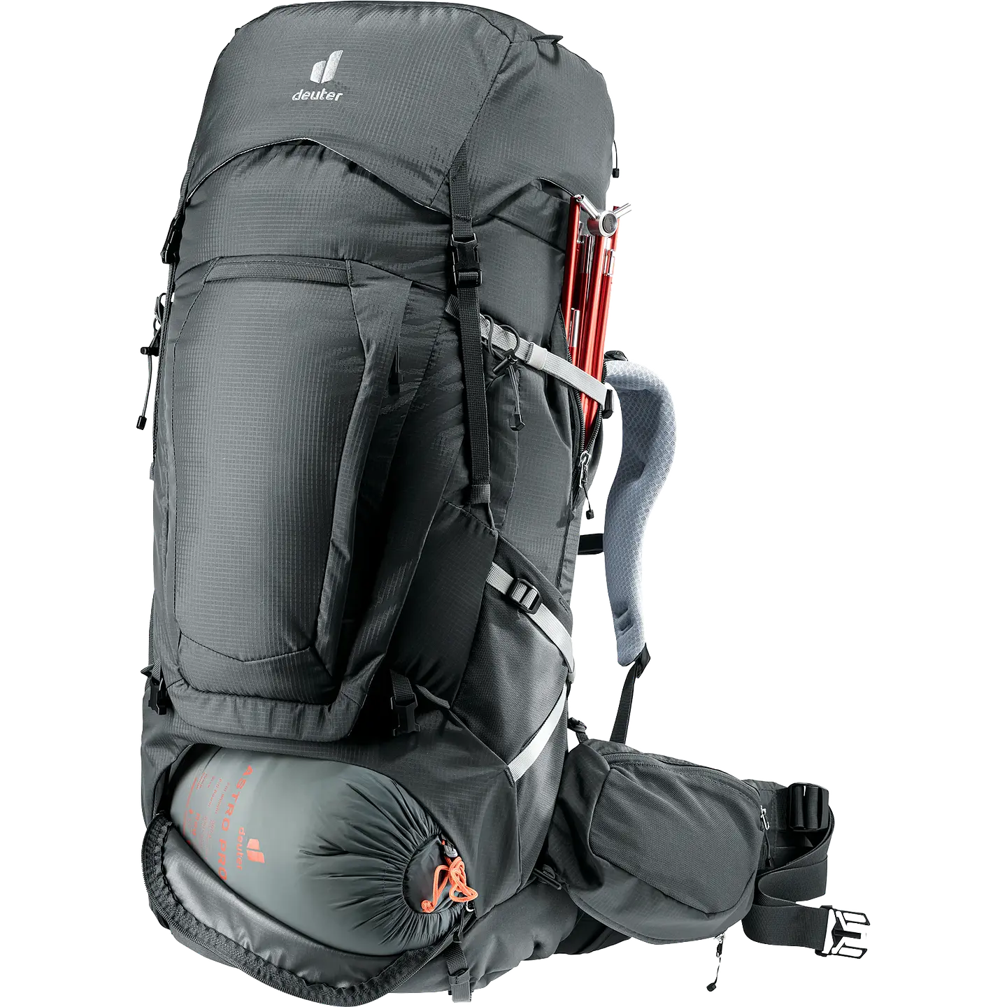 Mochila Trekking Aircontact Pro 65+10 SL Graphite Deuter 4