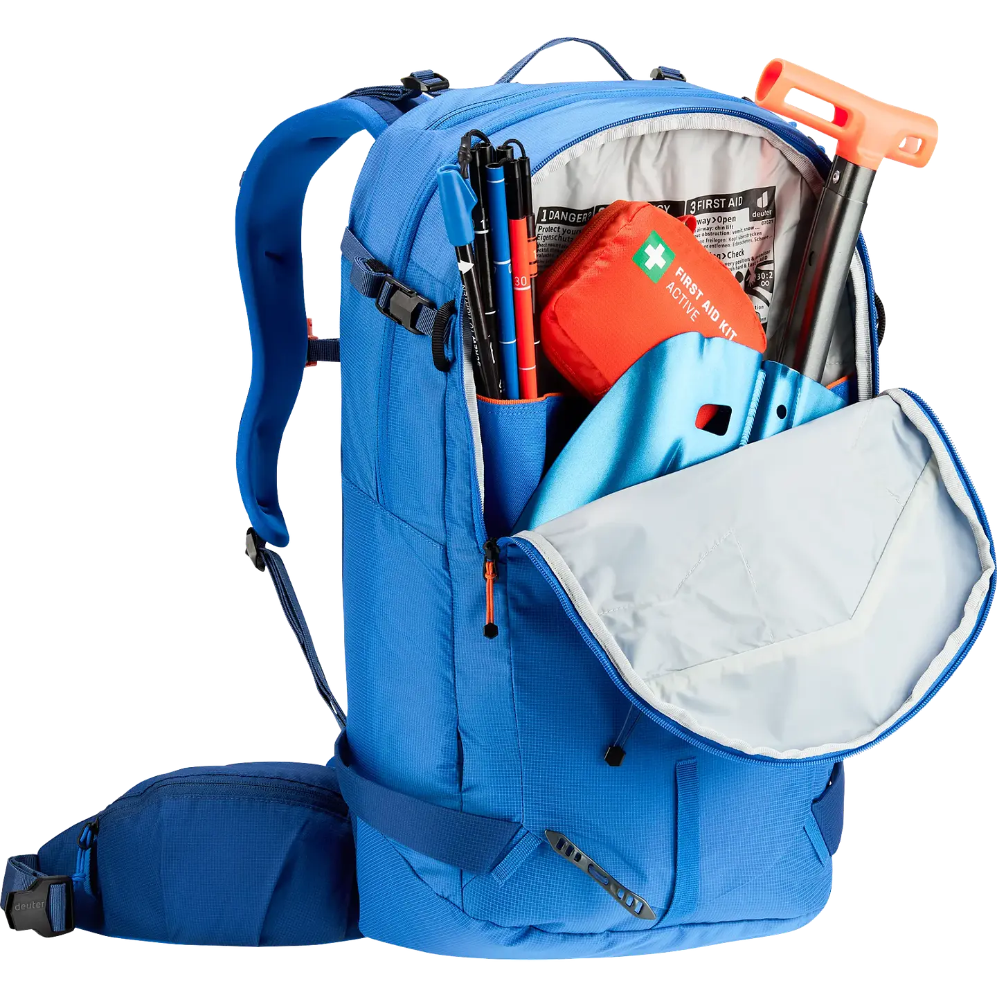 Mochila Freeride Freerider 30 Neptune Nightblue Deuter 4