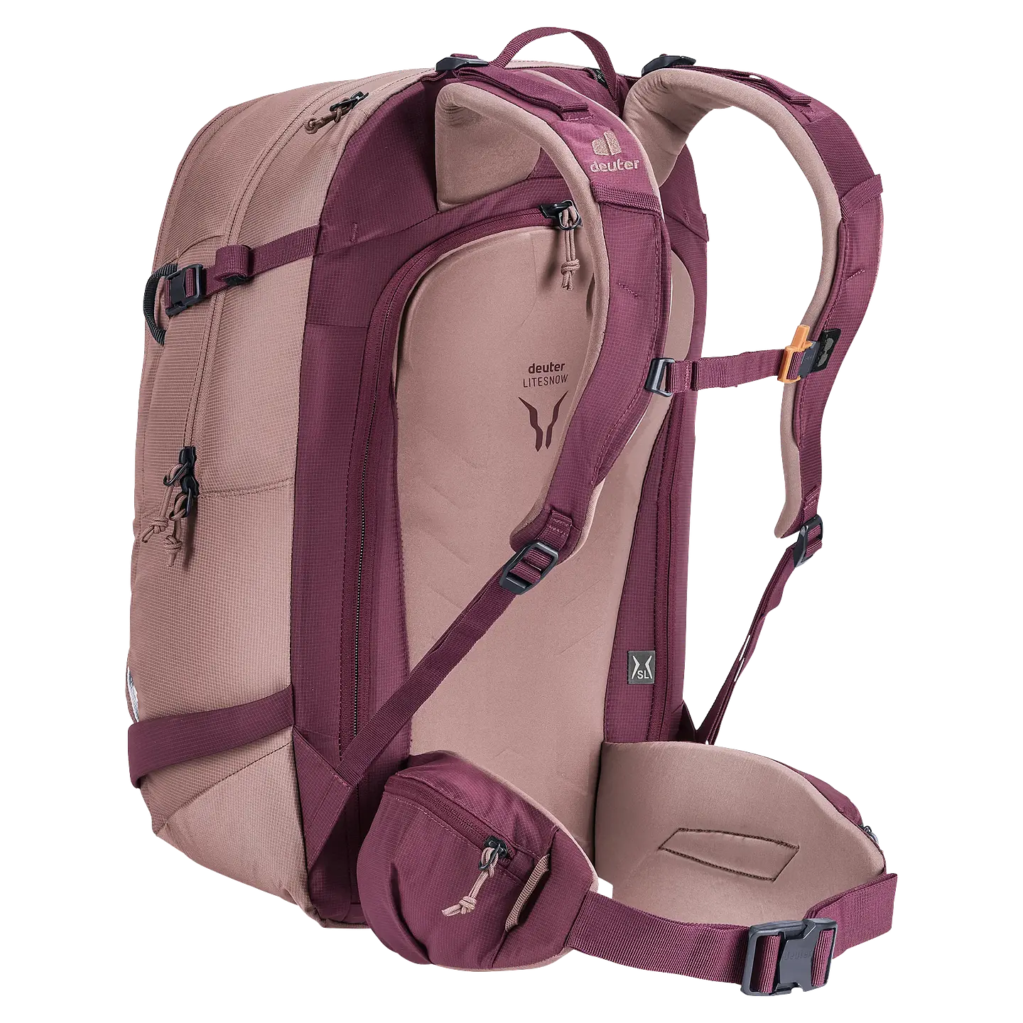 Mochila Freeride Freerider 28 SL Ashrose Cassis Deuter 4