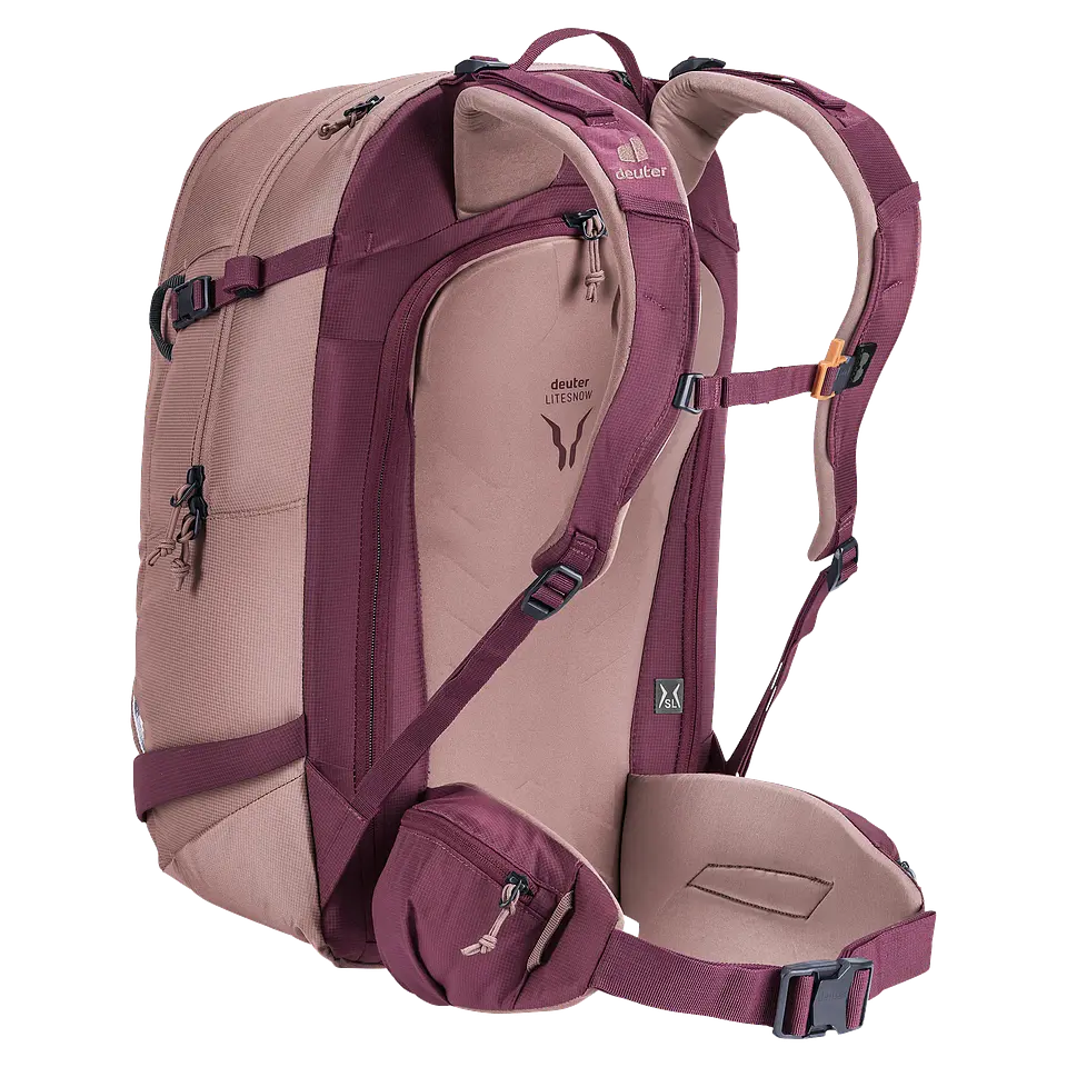 Mochila Freeride Freerider 28 SL Ashrose Cassis Deuter 4