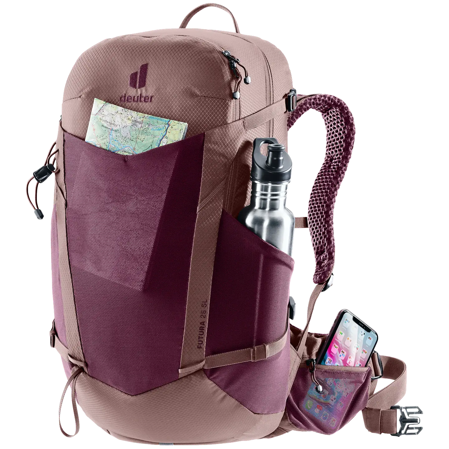 Mochila Senderismo Futura 25 SL Cassis Ashrose Deuter 3