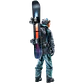 Mochila Freeride Freerider 30 Black Deuter - Miniatura 4