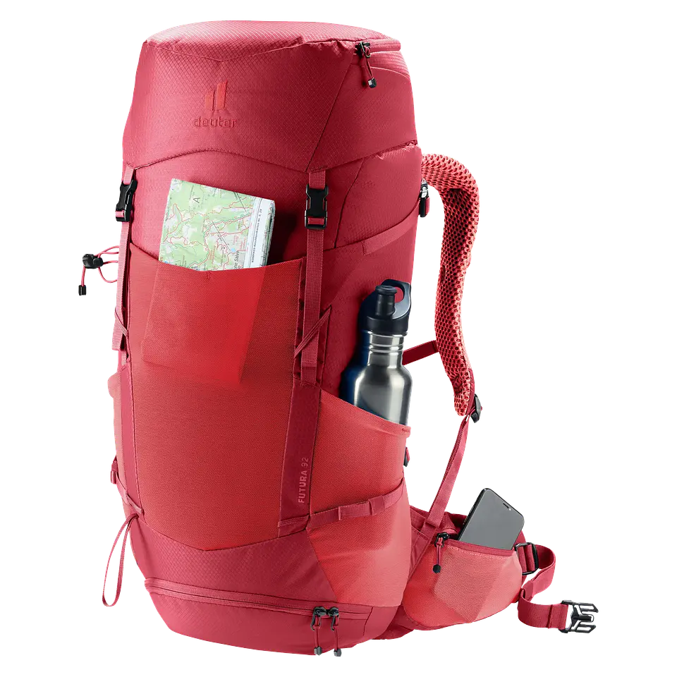 Mochila Senderismo Futura 32 Cherry Masala Deuter 3