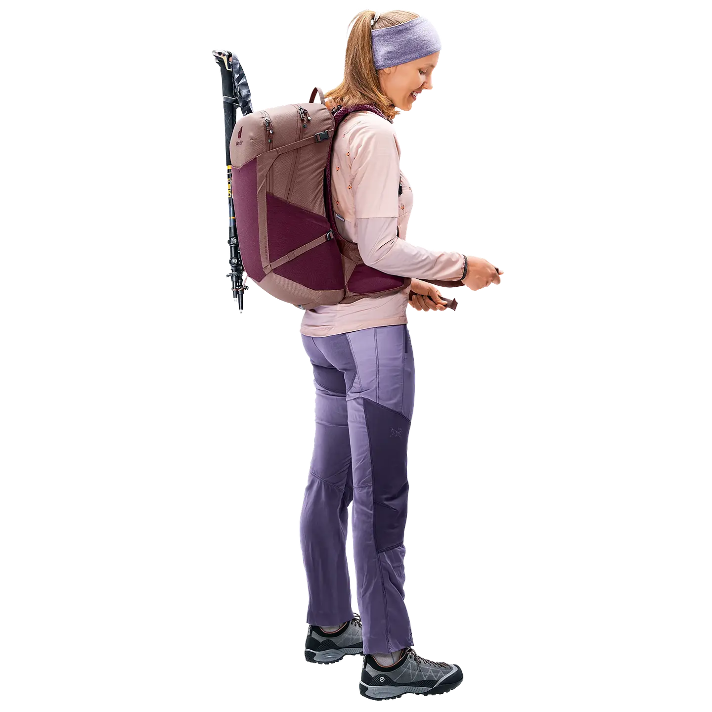 Mochila Senderismo Futura 25 SL Cassis Ashrose Deuter 5