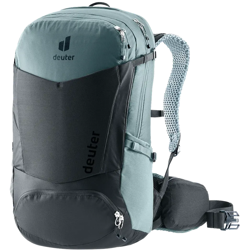 Mochila Ciclismo Trans Alpine Pro 28 Graphite Shale Deuter 1
