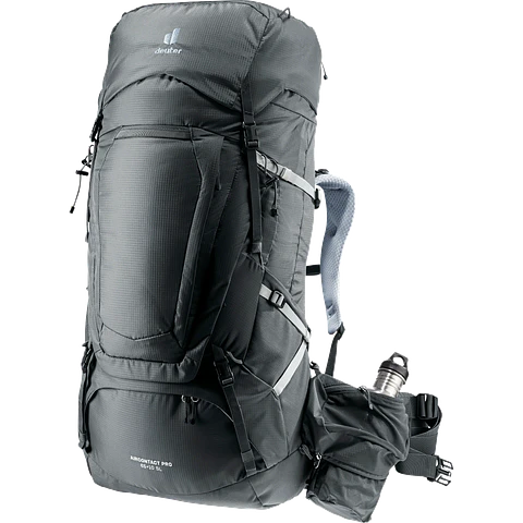 Mochila Trekking Aircontact Pro 65+10 SL Graphite Deuter
